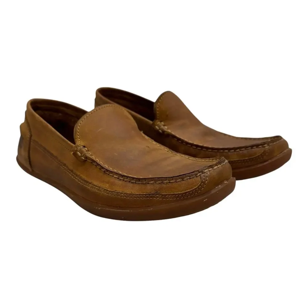 Timberland Odelay Venetian Slip-On Moc-Toe Leather Loafers Men 9